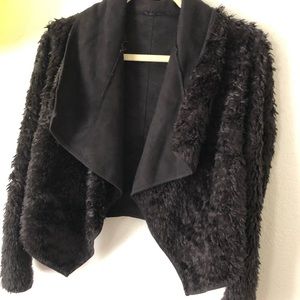 Reversible leather and fur jacket HOLIDAYS